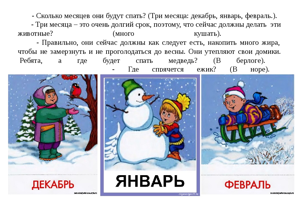 7 февраля словами. Зимние месяцы для детей. Месяцы зимы для дошкольников. Январь картинки для детей. Зимние месяцы карточки для детей.