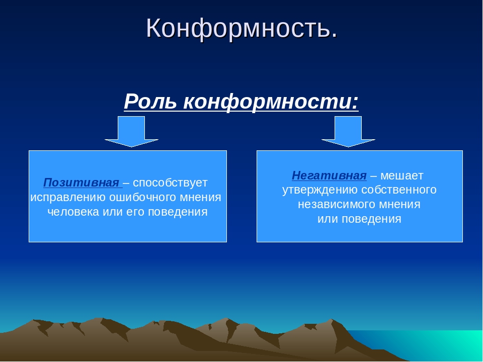 Конформность картинки для презентации