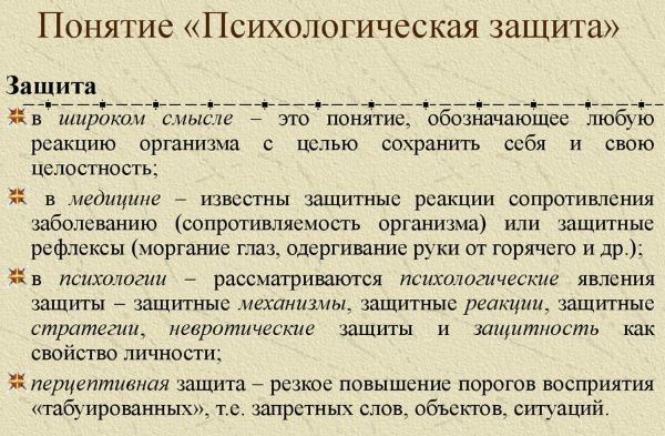 Механизмы психологической защиты личности. Что это по Фрейду, примеры, таблица, характеристика