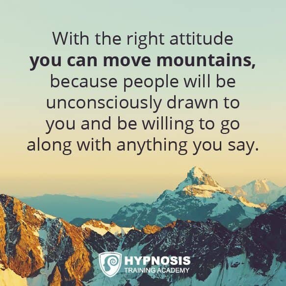 Moving mountains through conversational hypnosis