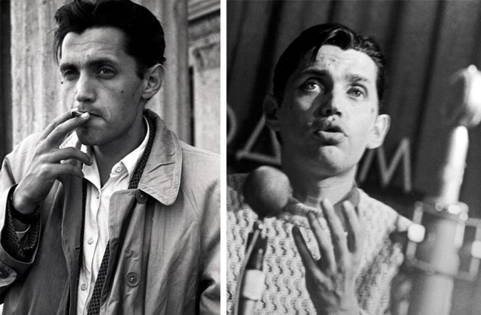 В молодости