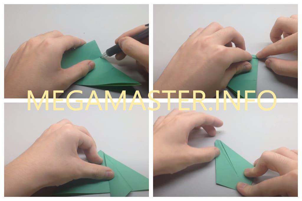 Оригами черепаха (Шаг 3)