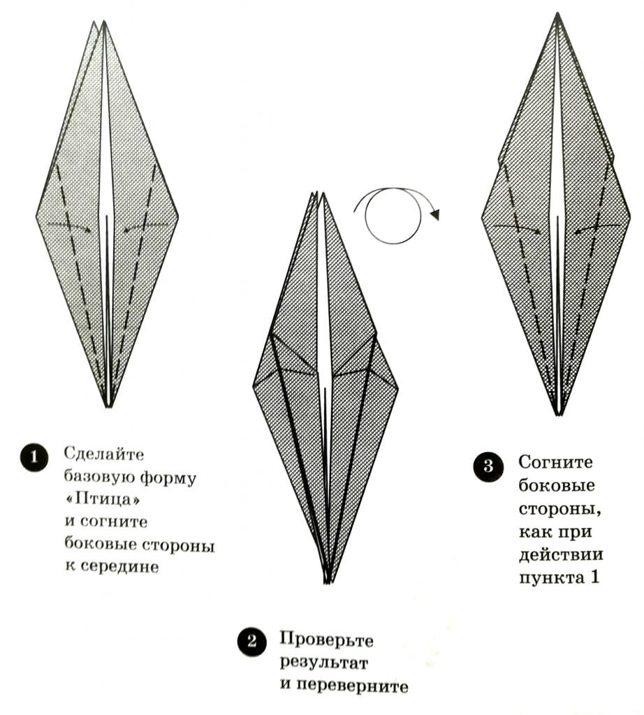 Как сделать журавлика из бумаги оригами пошаговая инструкция для начинающих фото и описание