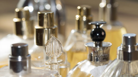 perfume bottles